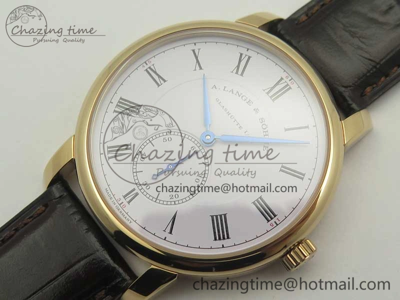 Classic Regulator RG MK Best Edition White Dial Roman Markers on Brown Leather Strap A23J
