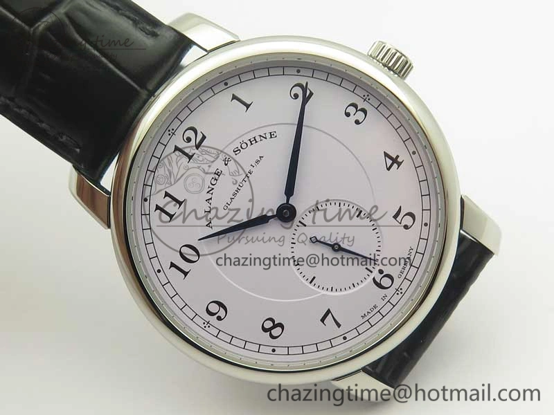 Classic Regulator SS MK Best Edition White Dial Arabic Markers on Black Leather Strap A23J