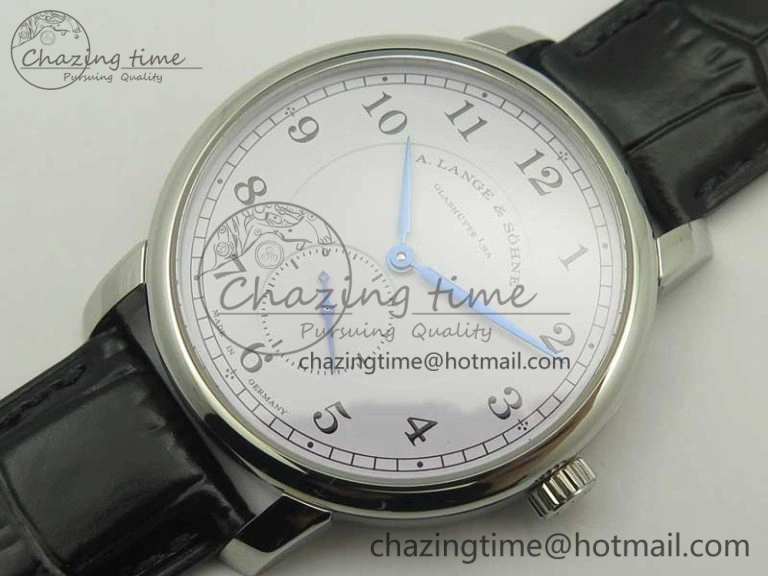 Classic Regulator SS MK Best Edition White Dial Arabic Markers on Black Leather Strap A23J