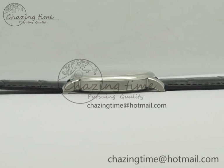 Classic Regulator SS MK Best Edition White Dial Arabic Markers on Black Leather Strap A23J