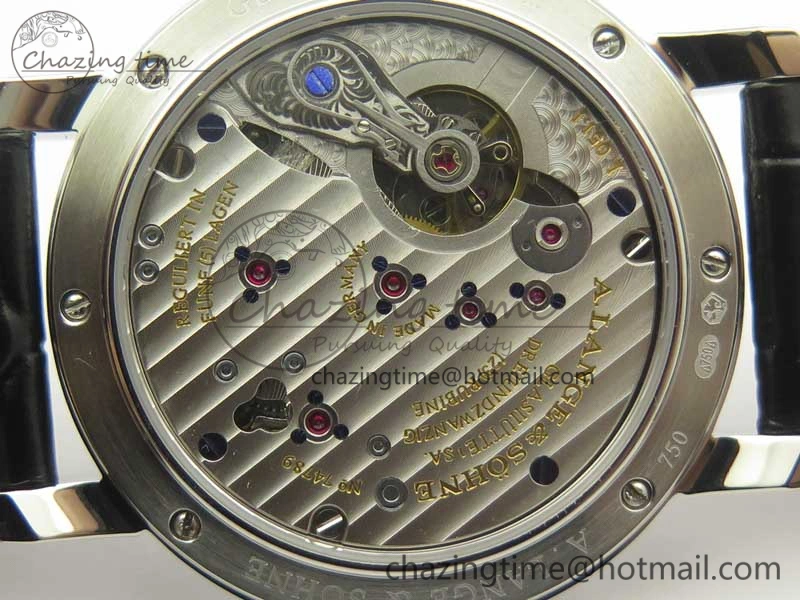 Classic Regulator SS MK Best Edition White Dial Arabic Markers on Black Leather Strap A23J