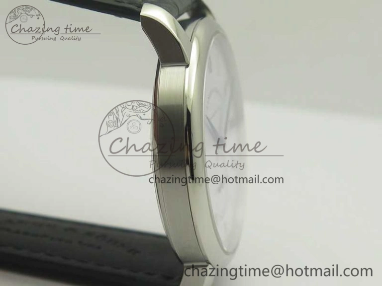 Classic Regulator SS MK Best Edition White Dial Roman Markers on Black Leather Strap A23J