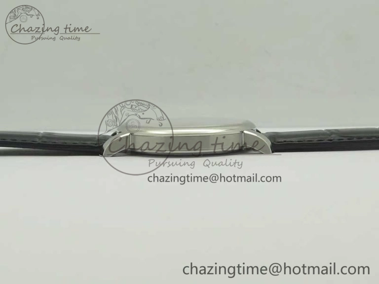 Classic Regulator SS MK Best Edition White Dial Roman Markers on Black Leather Strap A23J