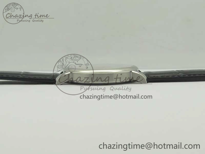 Classic Regulator SS MK Best Edition White Dial Roman Markers on Black Leather Strap A23J