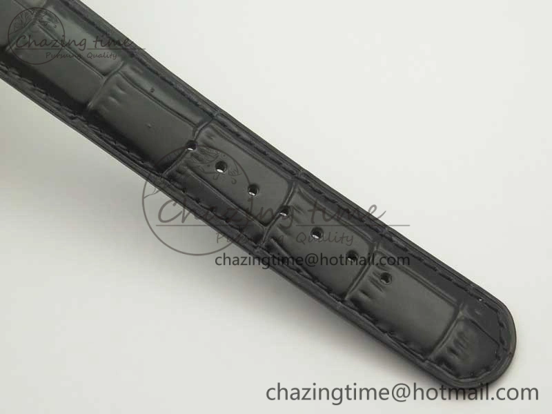 Classic Regulator SS MK Best Edition White Dial Roman Markers on Black Leather Strap A23J