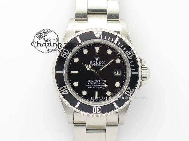 Classic Sea Dweller SS BP-Maker Best Edition Black Dial On SS Bracelet SA3135