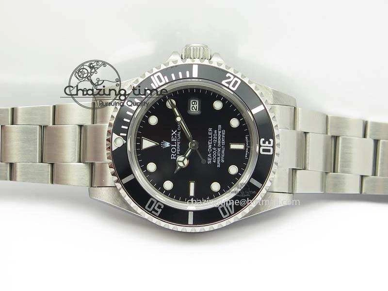 Classic Sea Dweller SS BP-Maker Best Edition Black Dial On SS Bracelet SA3135