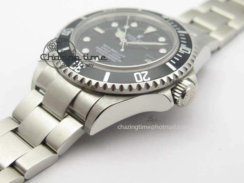 Classic Sea Dweller SS BP-Maker Best Edition Black Dial On SS Bracelet SA3135