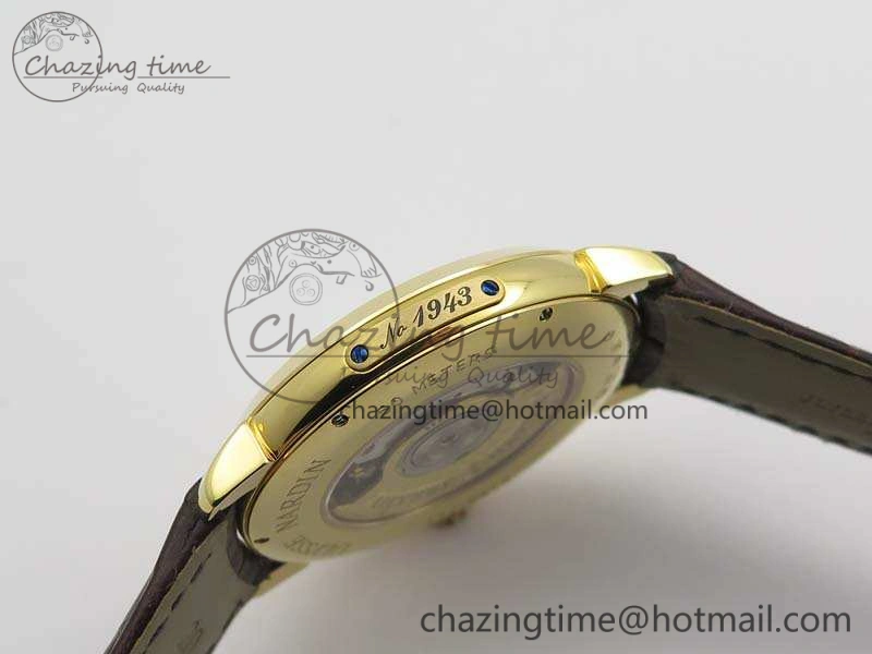Classico RG FK 1:1 Best Edition White Dial On Leather Strap A2892
