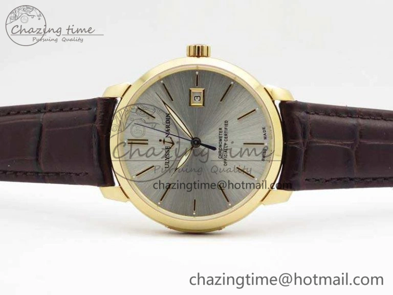 Classico RG FK 1:1 Best Edition White Dial On Leather Strap A2892
