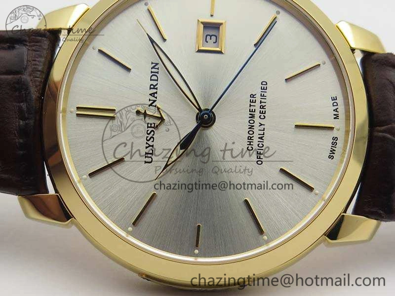 Classico RG FK 1:1 Best Edition White Dial On Leather Strap A2892