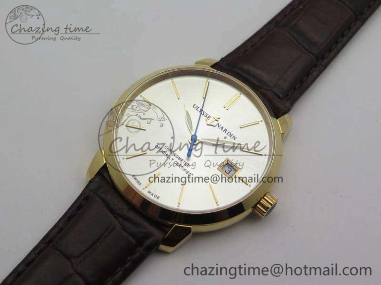 Classico RG FK 1:1 Best Edition White Dial On Leather Strap A2892