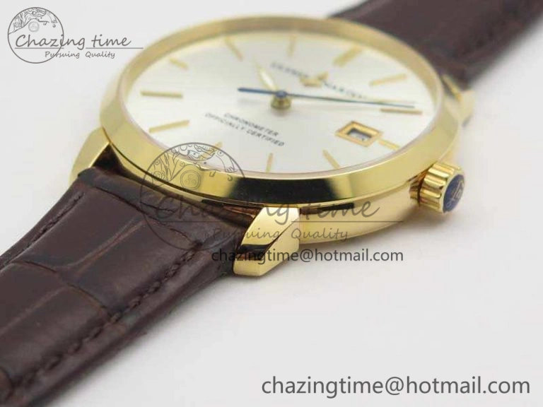 Classico RG FK 1:1 Best Edition White Dial On Leather Strap A2892