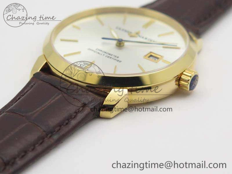 Classico RG FK 1:1 Best Edition White Dial On Leather Strap A2892