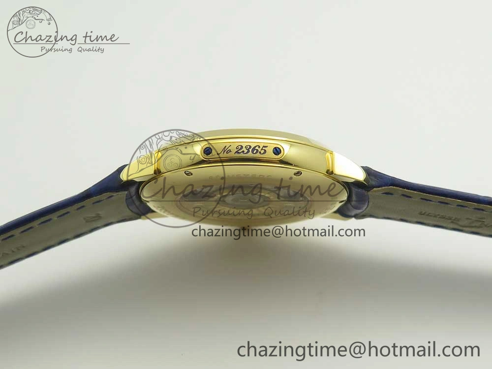 Classico RG FKF Best Edition Dog Dial on Blue Leather Strap A2892
