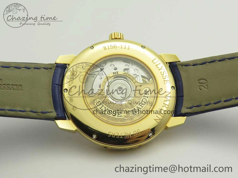 Classico RG FKF Best Edition Dog Dial on Blue Leather Strap A2892