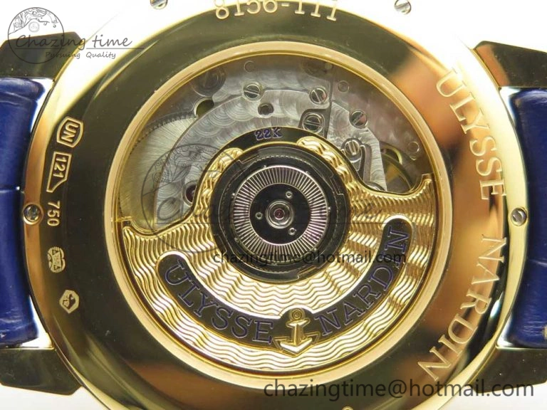 Classico RG FKF Best Edition Dog Dial on Blue Leather Strap A2892