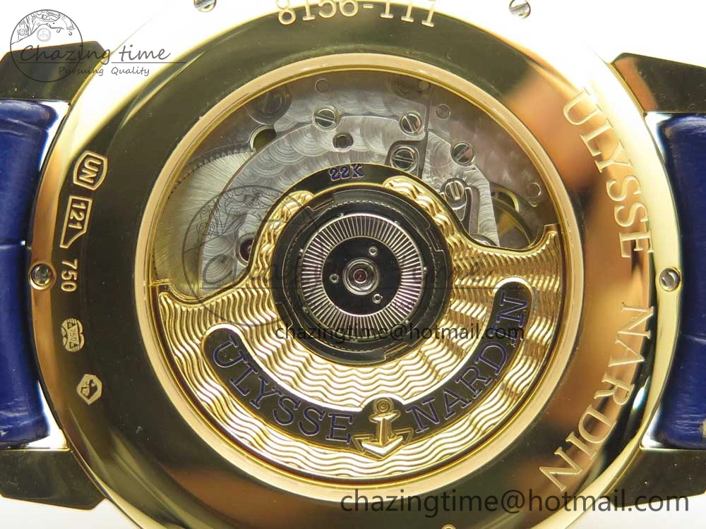 Classico RG FKF Best Edition Dog Dial on Blue Leather Strap A2892