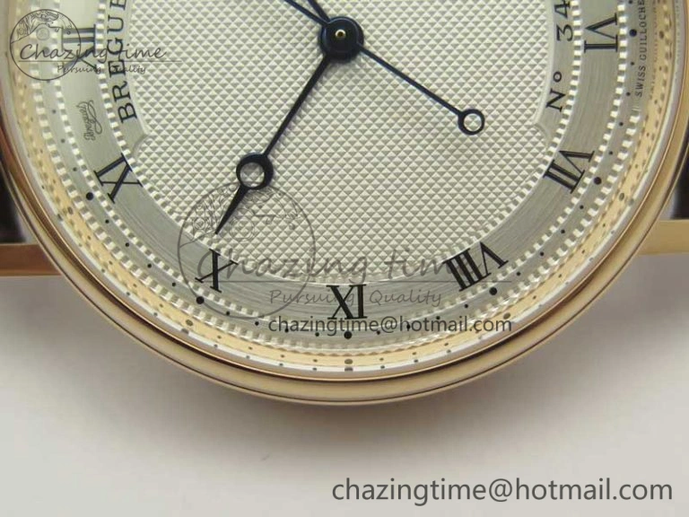 Classique Auto 5177 RG FK 1:1 Best Edition White Hobnail Textured Dial on Brown Leather Strap MIYOTA 9015