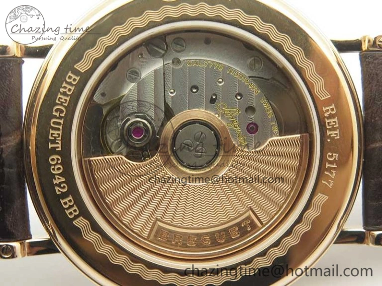 Classique Auto 5177 RG FK 1:1 Best Edition White Plaid Textured Dial on Brown Leather Strap MIYOTA 9015