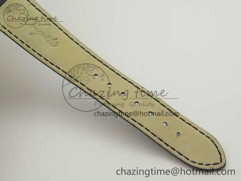 Classique Auto 5177 SS FK 1:1 Best Edition White Dial Diamonds Bezel on Black Leather Strap MIYOTA 9015