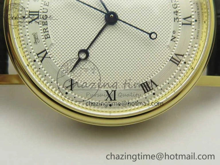 Classique Auto 5177 YG FK 1:1 Best Edition White Hobnail Textured Dial on Black Leather Strap MIYOTA 9015