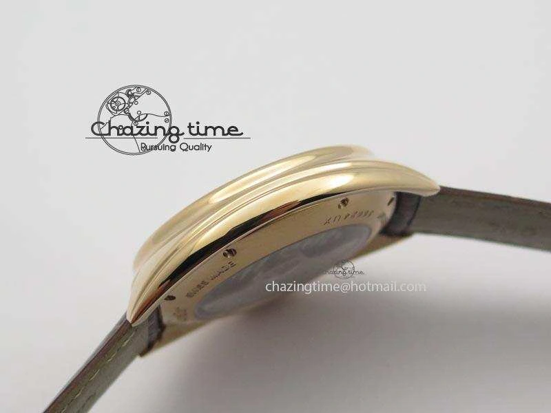 Cle de Cartier RG 35mm V6F Best Edition White Textured Dial On Deep Brown Leather Strap MIYOTA9015