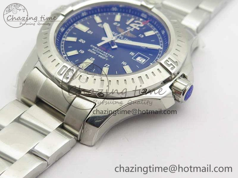 Clot Chronometer SS GF 1:1 Best Edition Black Sticks Marker Dial On SS Bracelet A2824