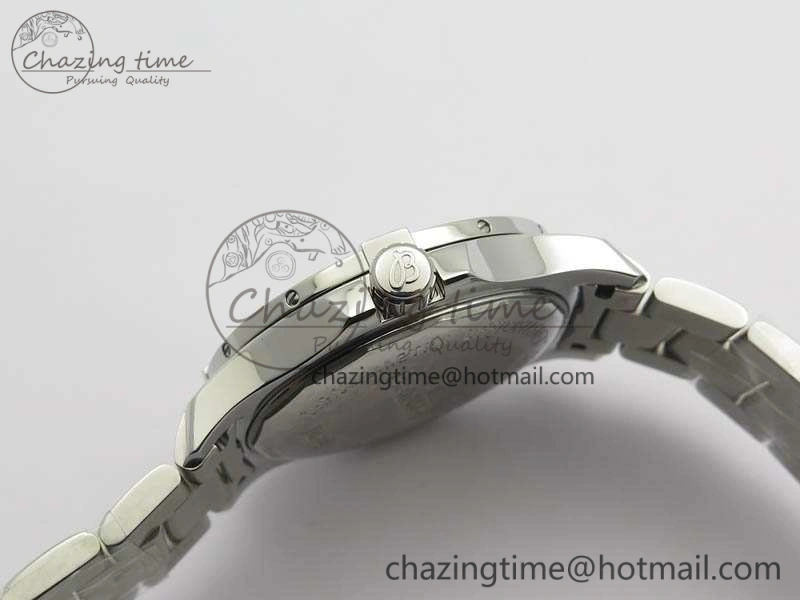 Clot Chronometer SS GF 1:1 Best Edition Black Sticks Marker Dial On SS Bracelet A2824