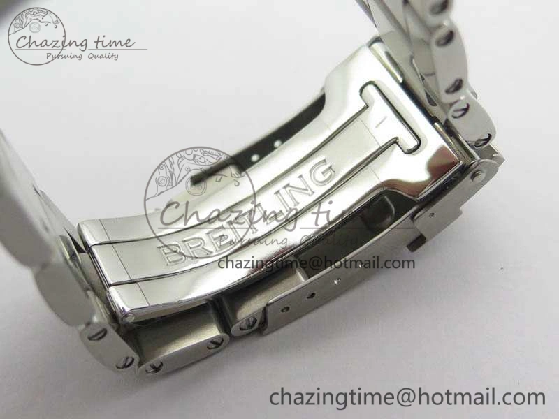 Clot Chronometer SS GF 1:1 Best Edition Blue Sticks Marker Dial On SS Bracelet A2824
