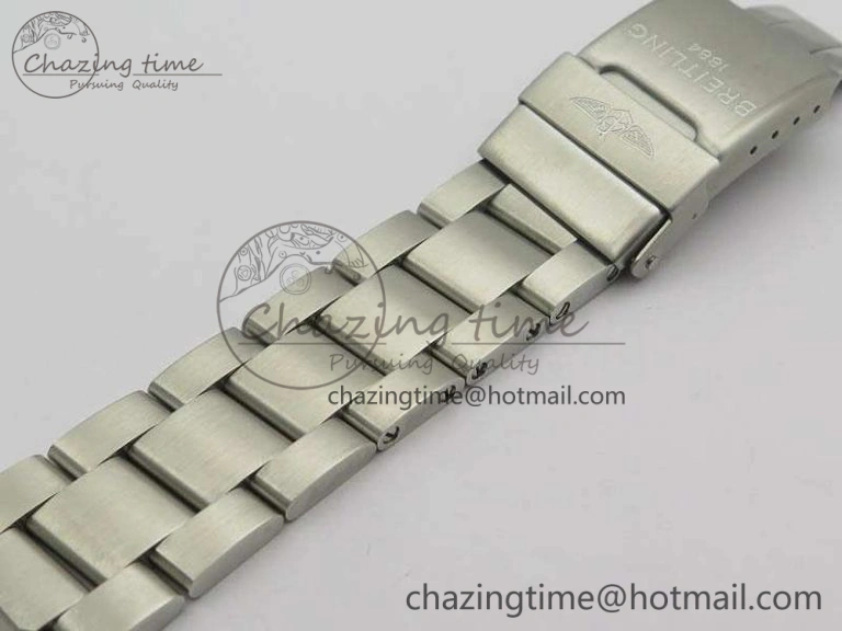 Clot Chronometer SS GF 1:1 Best Edition Blue Sticks Marker Dial On SS Bracelet A2824