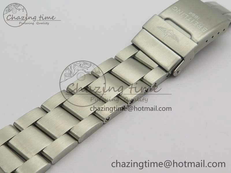 Clot Chronometer SS GF 1:1 Best Edition Blue Sticks Marker Dial On SS Bracelet A2824