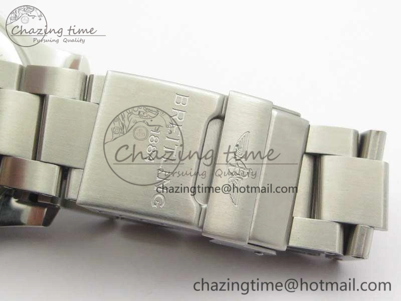 Clot Chronometer SS GF 1:1 Best Edition Blue Sticks Marker Dial On SS Bracelet A2824