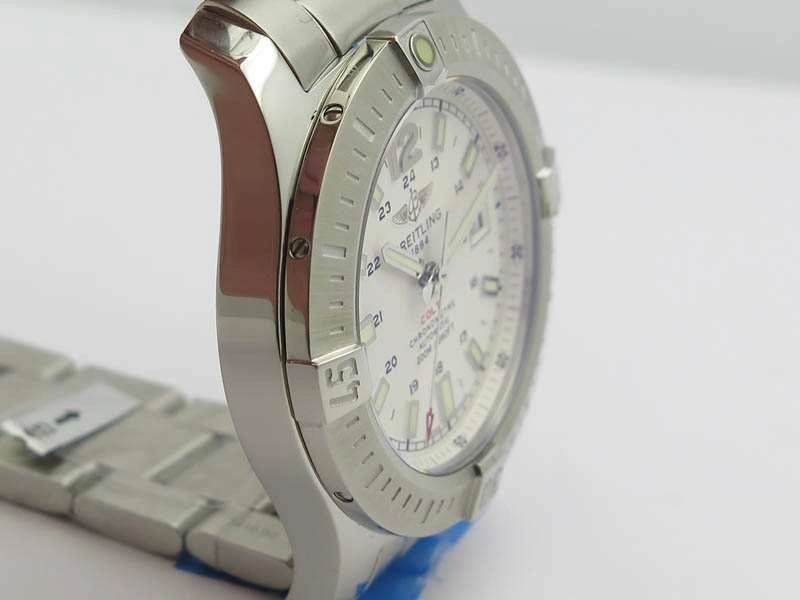 Clot Chronometer SS GF 1:1 Best Edition White Sticks Marker Dial On SS Bracelet A2824