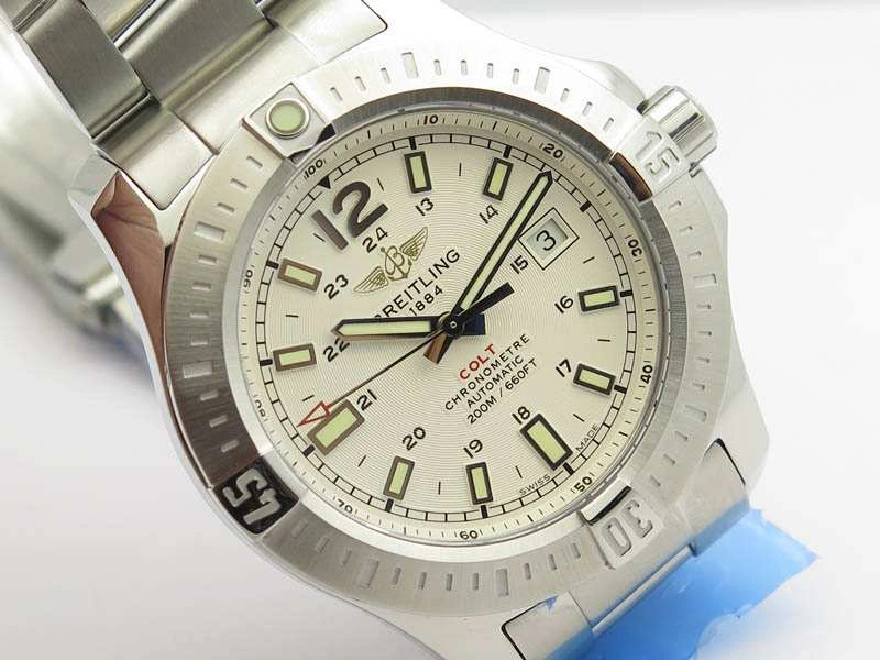 Clot Chronometer SS GF 1:1 Best Edition White Sticks Marker Dial On SS Bracelet A2824