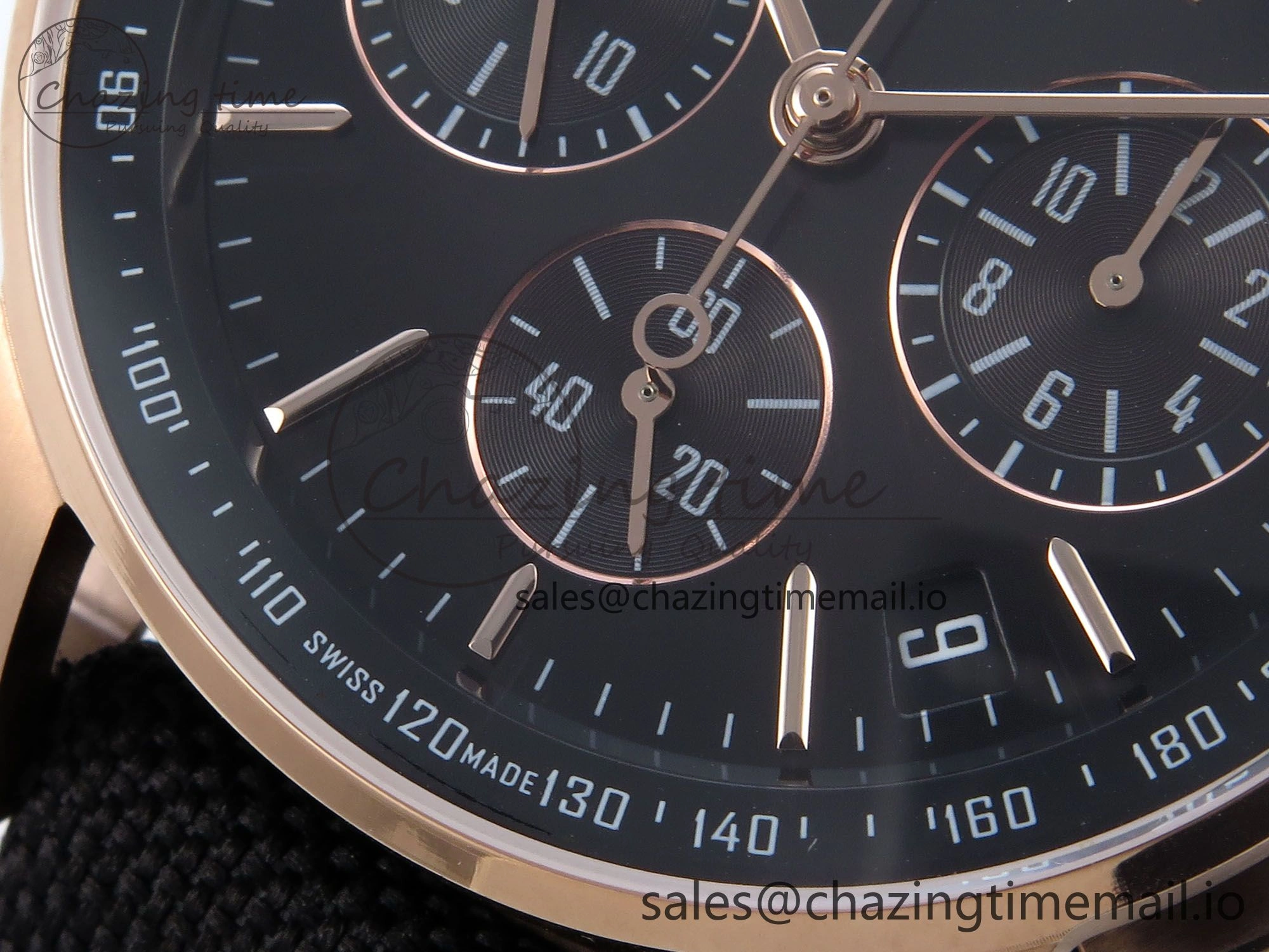 Code 11.59 Chrono 26393 RG APPF Best Edition Gray Dial on Black Nylon Strap A4401