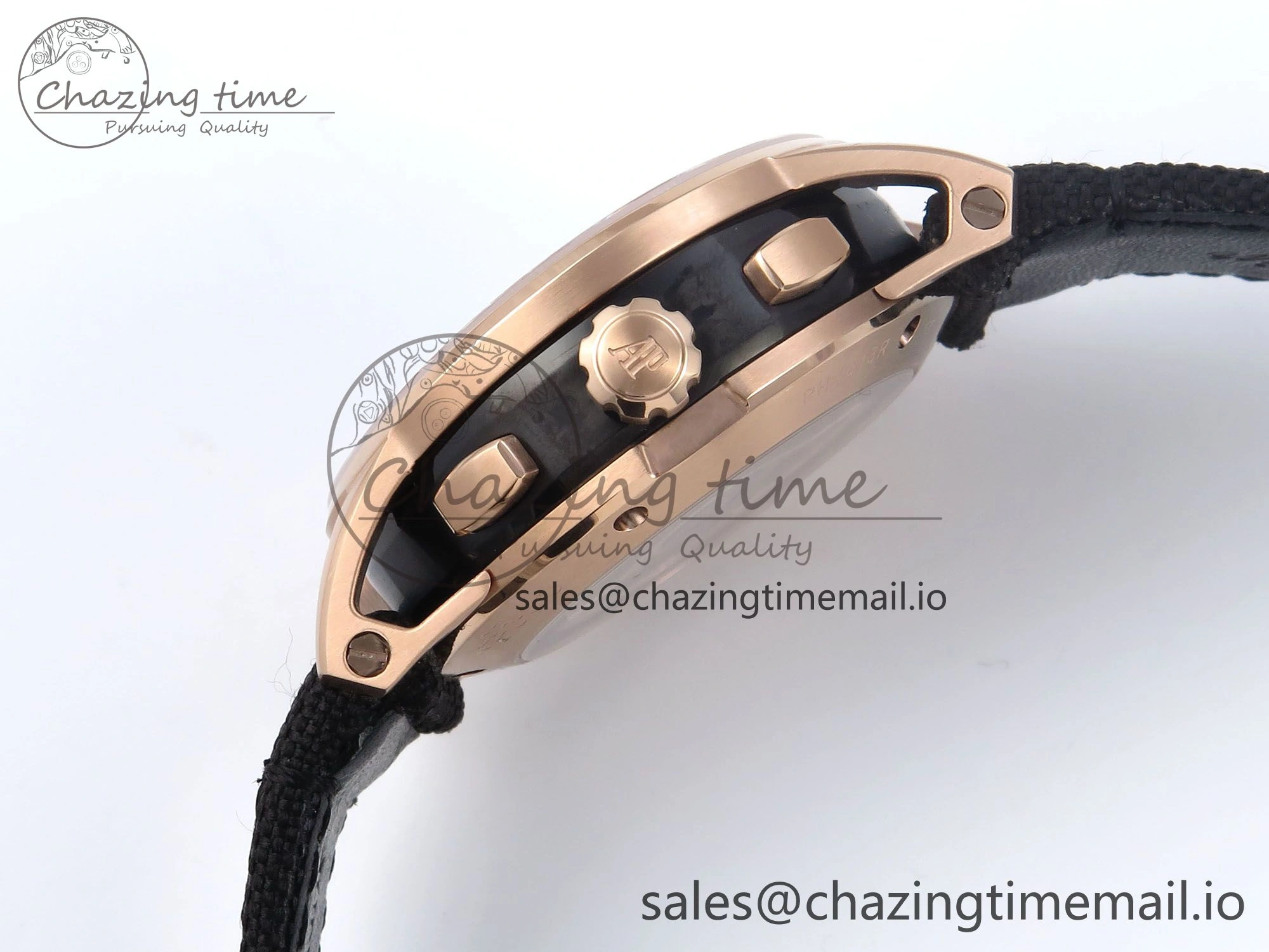 Code 11.59 Chrono 26393 RG APPF Best Edition Gray Dial on Black Nylon Strap A4401