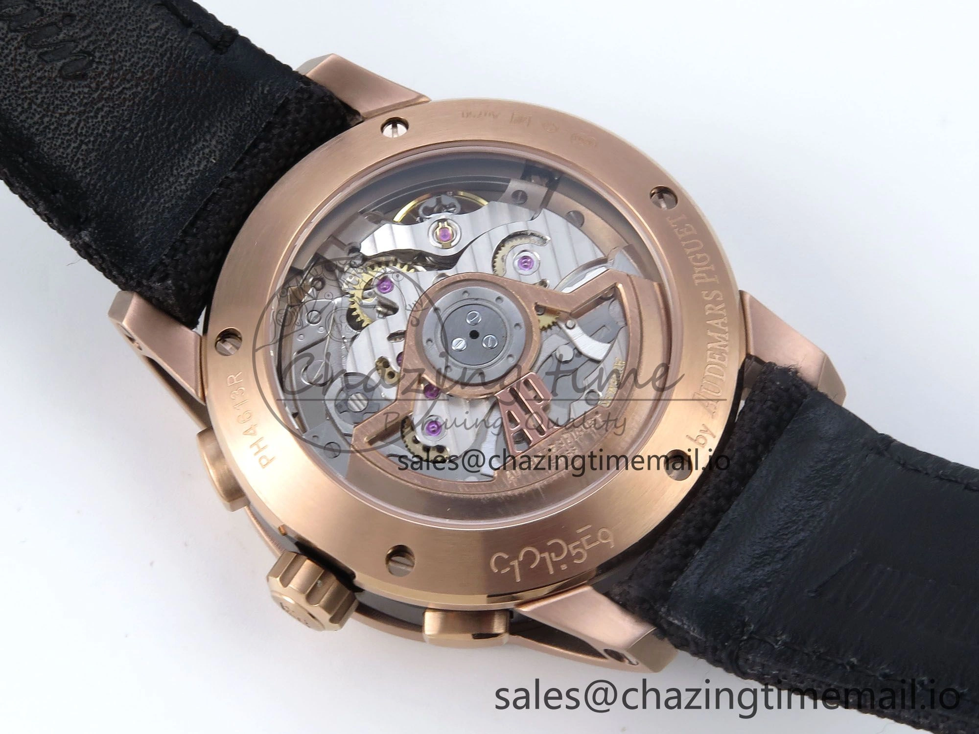 Code 11.59 Chrono 26393 RG APPF Best Edition Gray Dial on Black Nylon Strap A4401