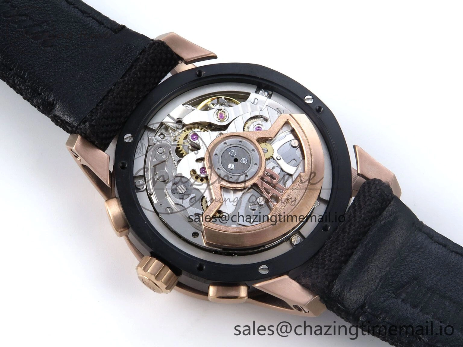 Code 11.59 Chrono 26393 RG APPF Best Edition Gray Dial on Black Nylon Strap A4401