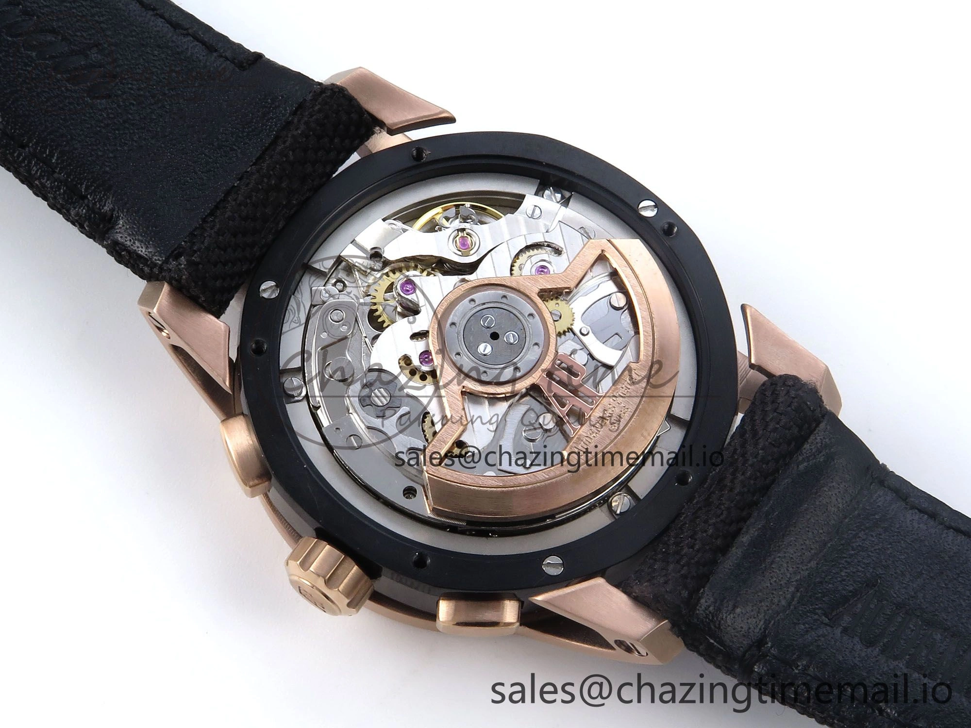 Code 11.59 Chrono 26393 RG APPF Best Edition Gray Dial on Black Nylon Strap A4401
