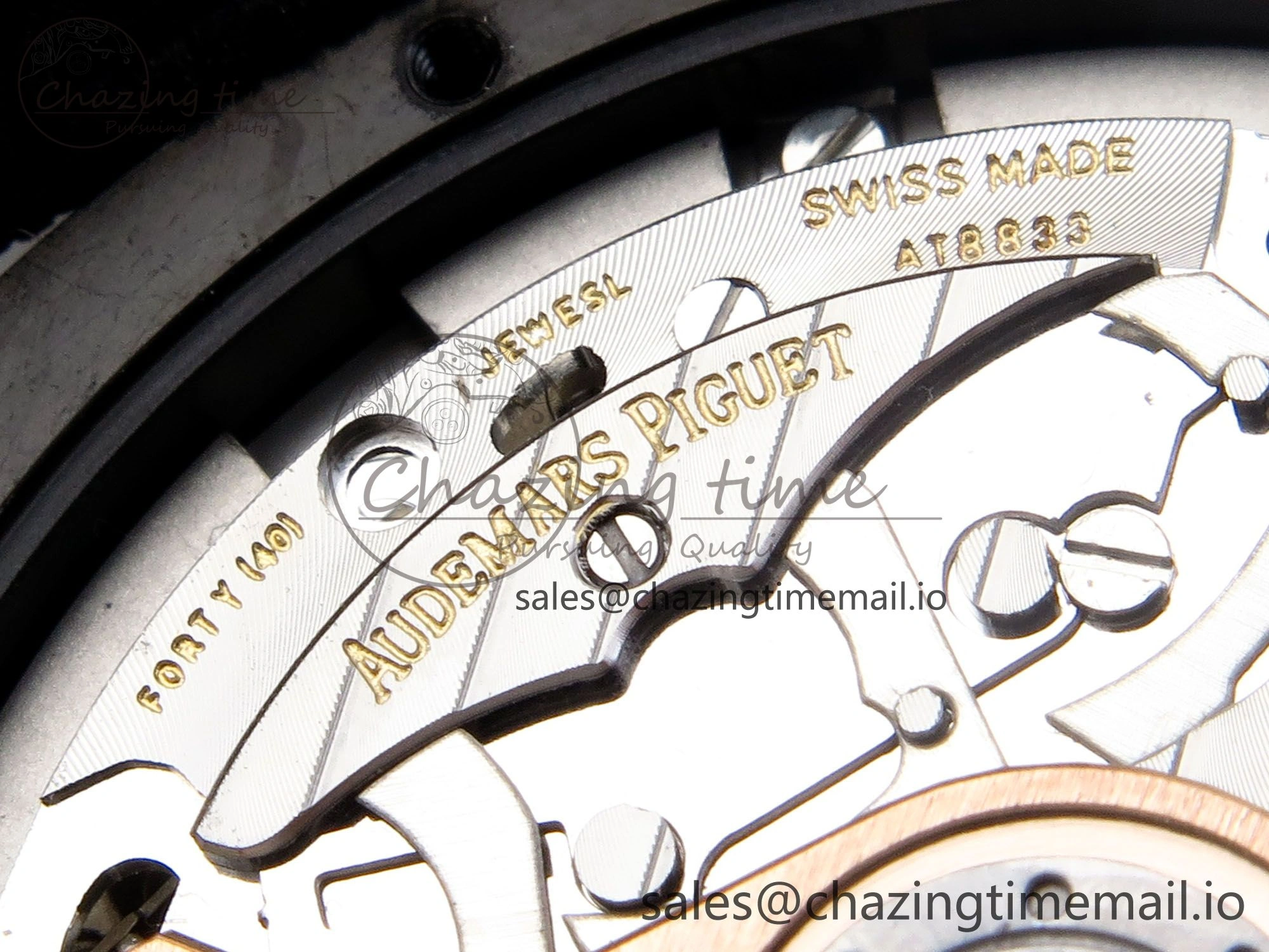 Code 11.59 Chrono 26393 RG APPF Best Edition Gray Dial on Black Nylon Strap A4401