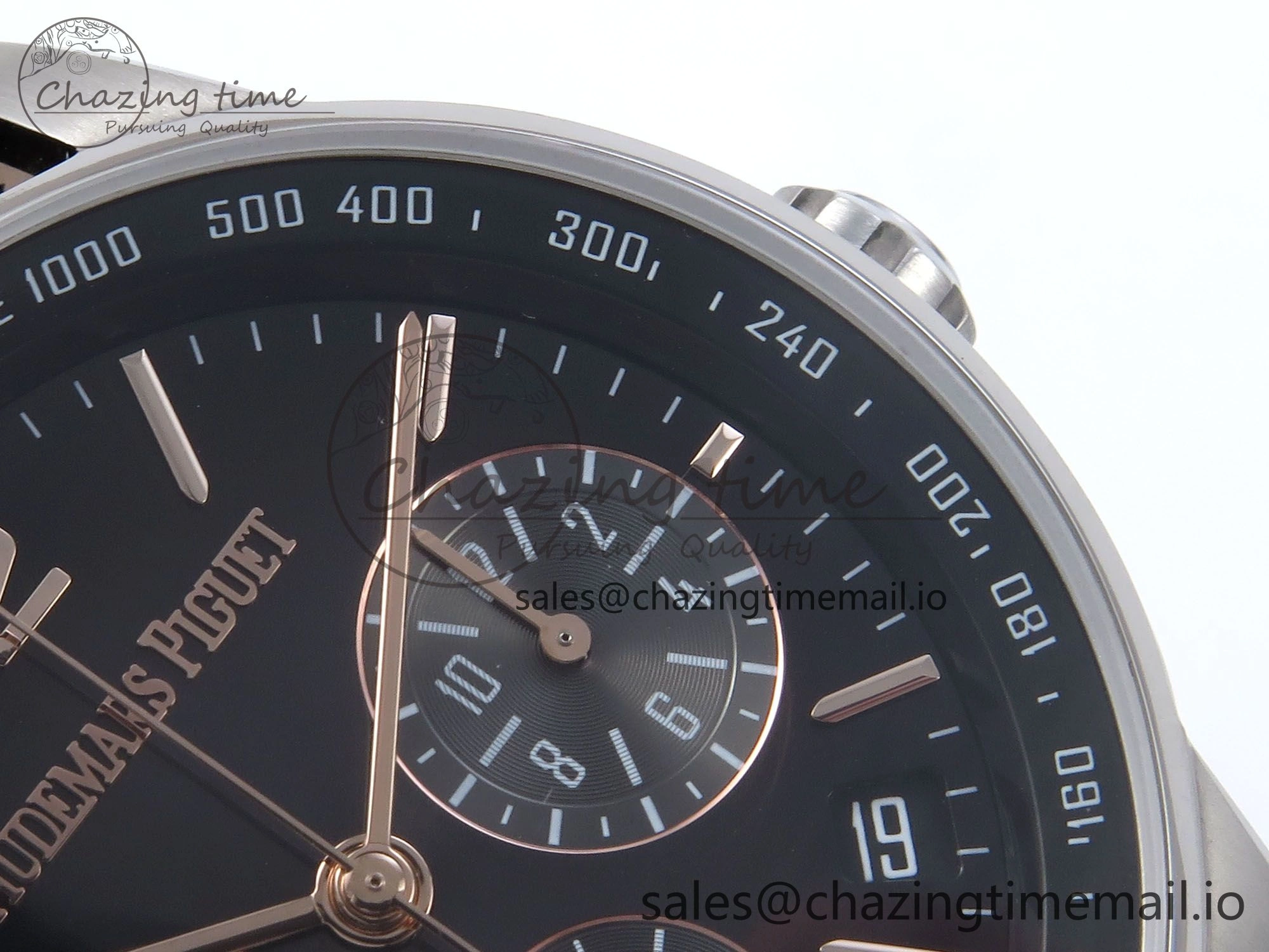 Code 11.59 Chrono 26393 SS APPF Best Edition Gray RG Dial on Black Nylon Strap A4401
