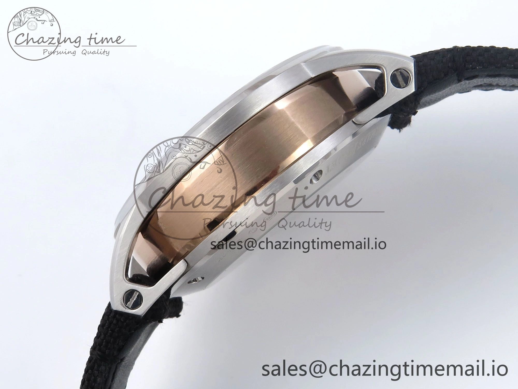Code 11.59 Chrono 26393 SS APPF Best Edition Gray RG Dial on Black Nylon Strap A4401
