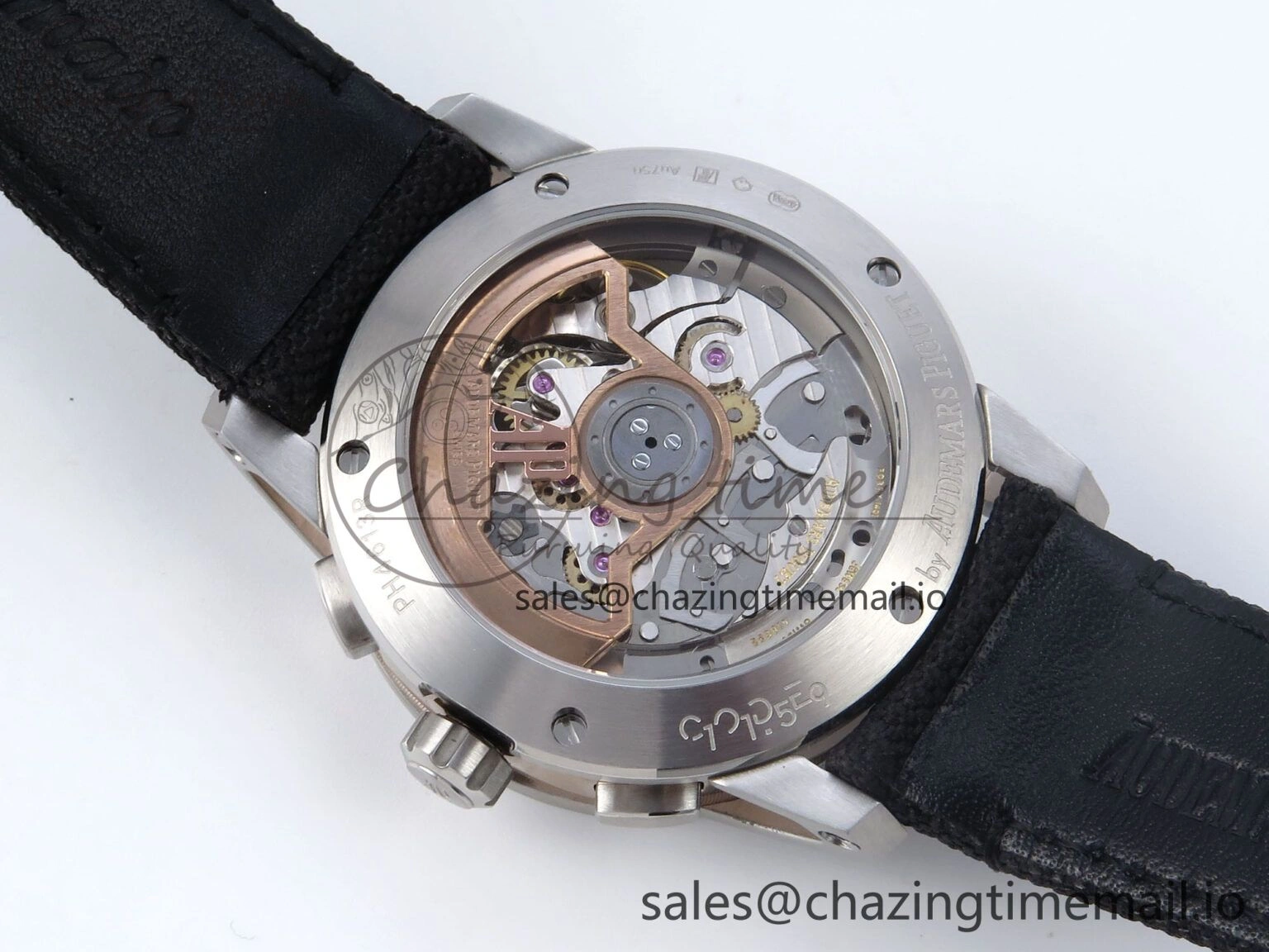 Code 11.59 Chrono 26393 SS APPF Best Edition Gray RG Dial on Black Nylon Strap A4401