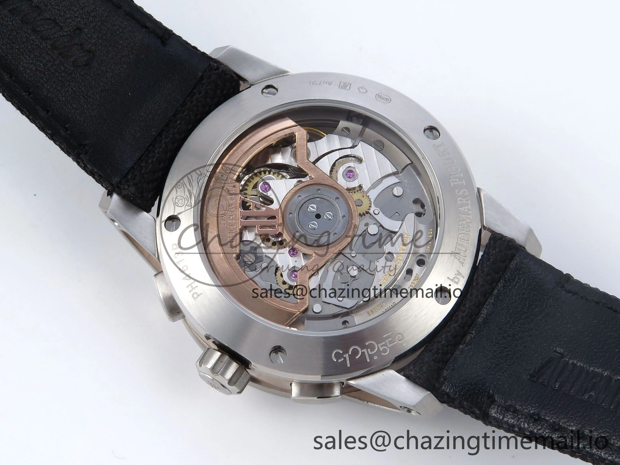 Code 11.59 Chrono 26393 SS APPF Best Edition Gray RG Dial on Black Nylon Strap A4401