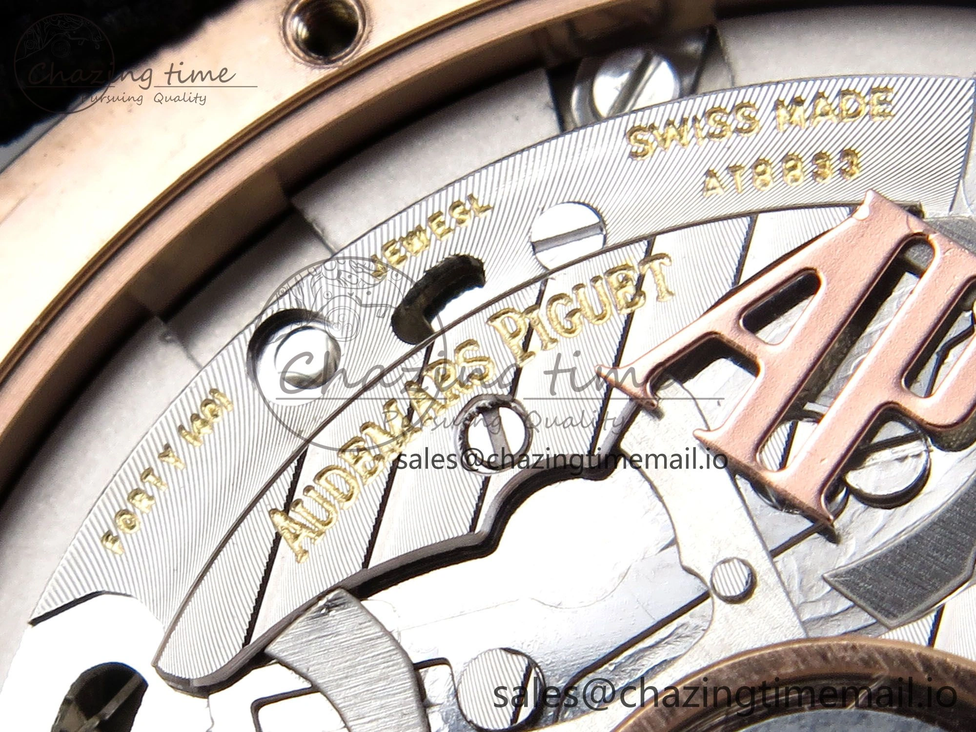 Code 11.59 Chrono 26393 SS APPF Best Edition Gray RG Dial on Black Nylon Strap A4401