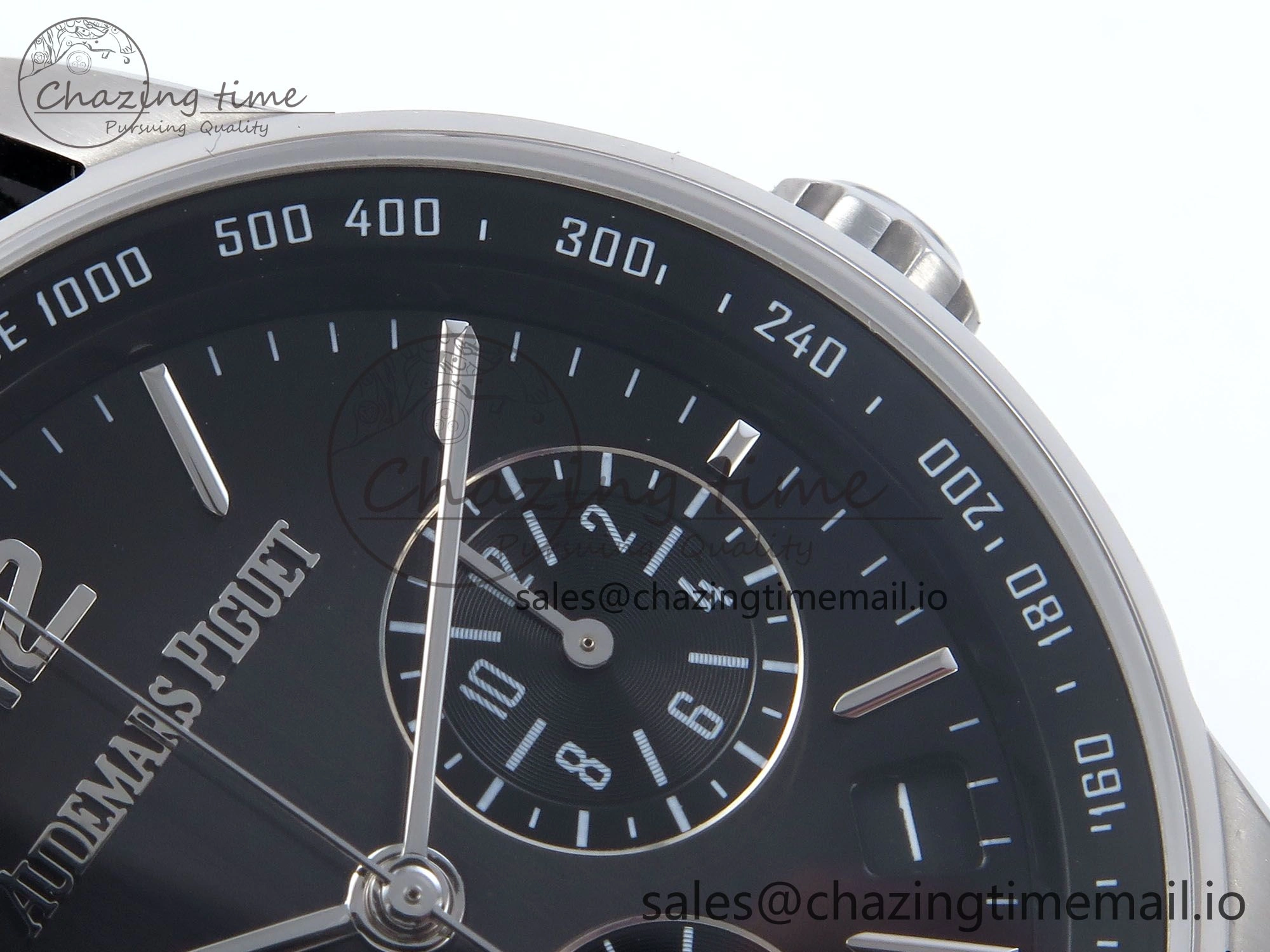 Code 11.59 Chrono 26393 SS APPF Best Edition Gray SS Dial on Black Nylon Strap A4401