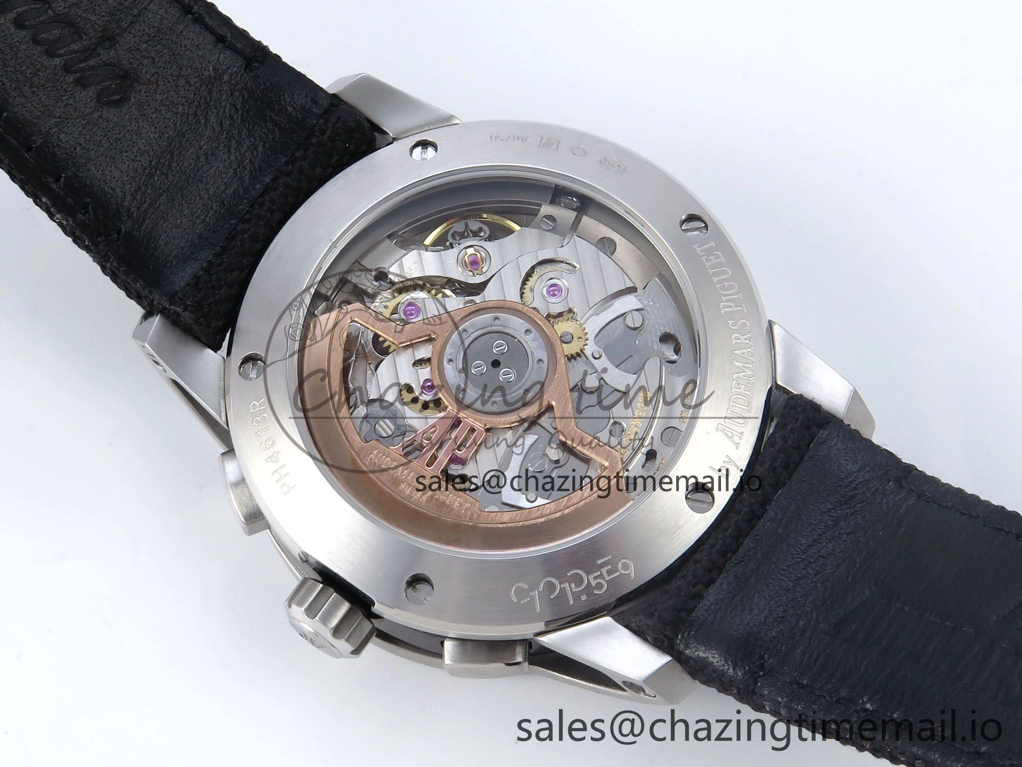 Code 11.59 Chrono 26393 SS APPF Best Edition Gray SS Dial on Black Nylon Strap A4401