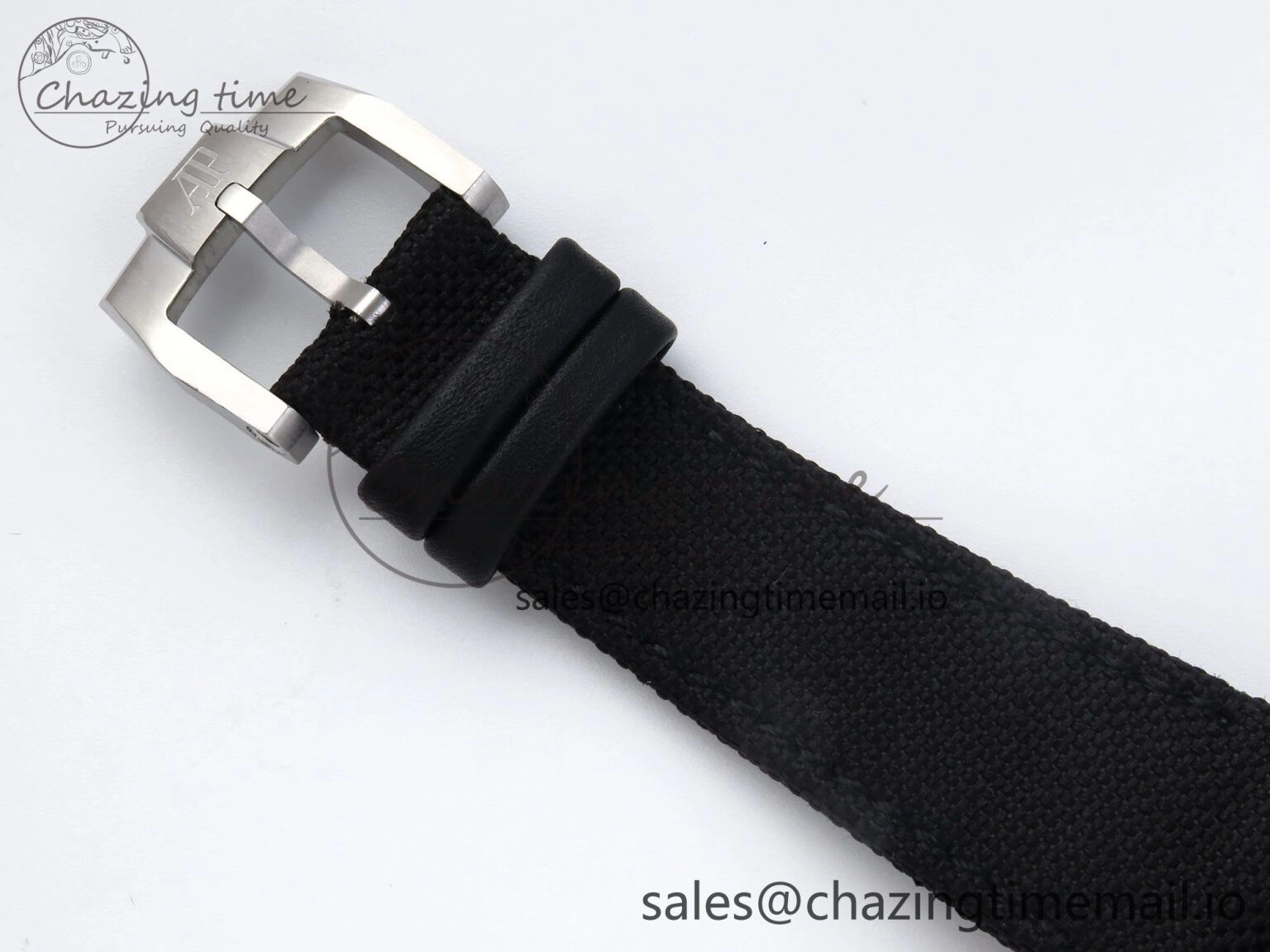 Code 11.59 Chrono 26393 SS APPF Best Edition Gray SS Dial on Black Nylon Strap A4401