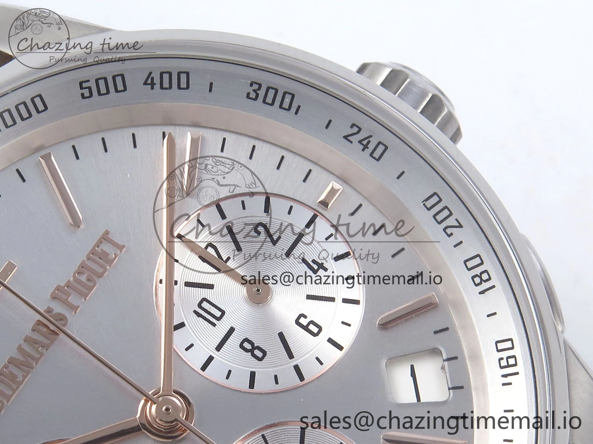 Code 11.59 Chrono 26393 SS APPF Best Edition Silver Dial on White Nylon Strap A4401